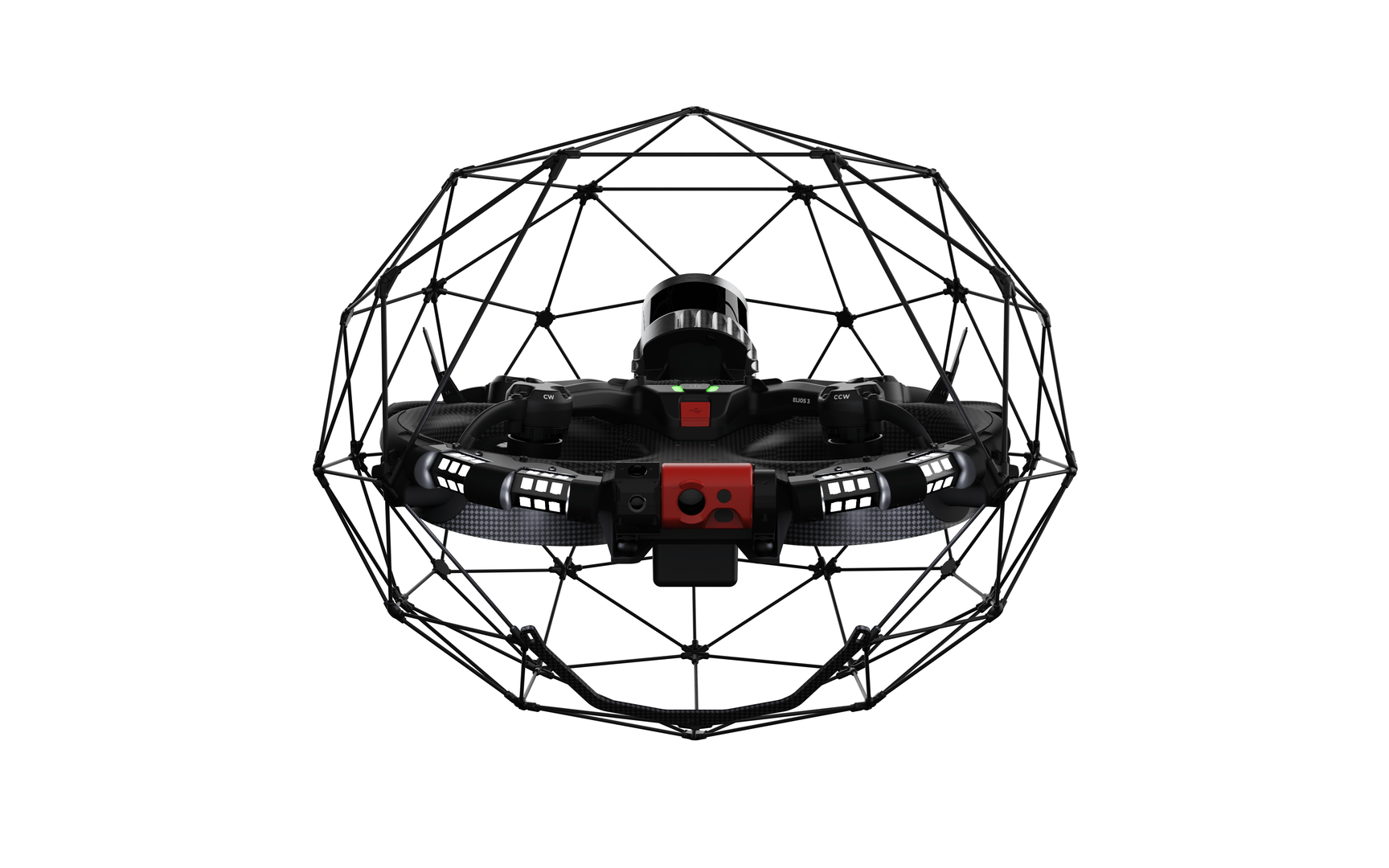 Product image of the Flyability Elios 3 LiDAR drone